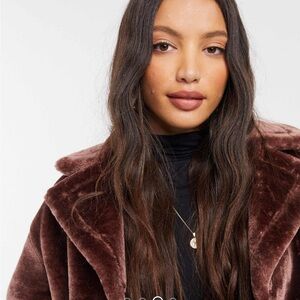 ASOS Design Bonded Plush Jacket